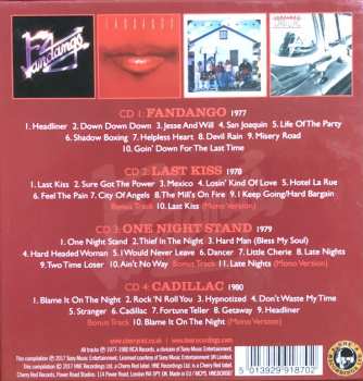 4CD/Dobozkészlet Fandango: The Complete RCA Albums 1977 - 1980