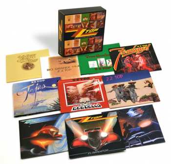 10CD/Dobozkészlet ZZ Top: The Complete Studio Albums 1970-1990