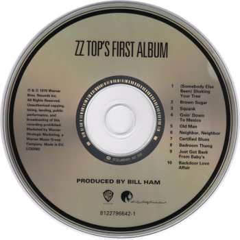 10CD/Dobozkészlet ZZ Top: The Complete Studio Albums 1970-1990