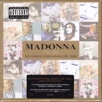 11CD/Dobozkészlet Madonna: The Complete Studio Albums (1983 - 2008) LTD
