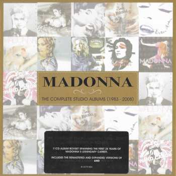 11CD/Dobozkészlet Madonna: The Complete Studio Albums (1983 - 2008) LTD