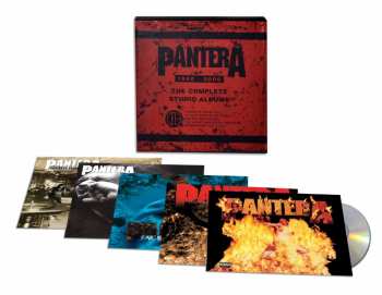 5CD/Dobozkészlet Pantera: The Complete Studio Albums 1990-2000