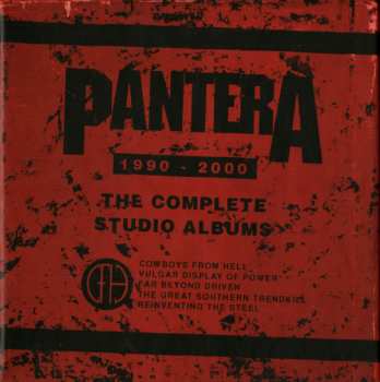 5CD/Dobozkészlet Pantera: The Complete Studio Albums 1990-2000