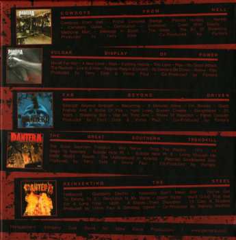 5CD/Dobozkészlet Pantera: The Complete Studio Albums 1990-2000