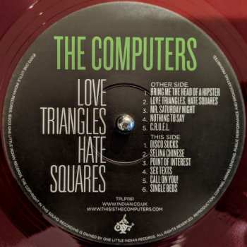 LP The Computers: Love Triangles Hate Squares LTD | NUM | CLR