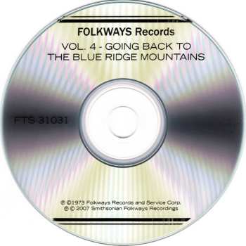CD The Country Gentlemen: Vol. 4 - Going Back To The Blue Ridge Mountains