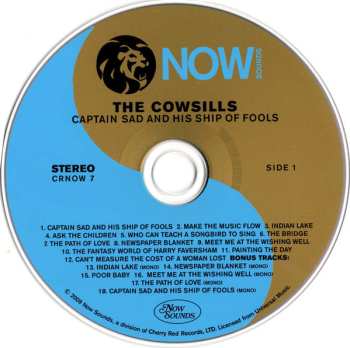 CD The Cowsills: Captain Sad And His Ship Of Fools