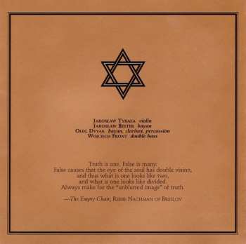 CD Cracow Klezmer Band: Remembrance