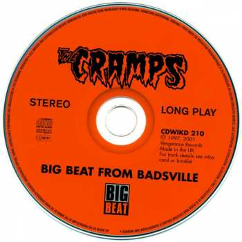 CD The Cramps: Big Beat From Badsville