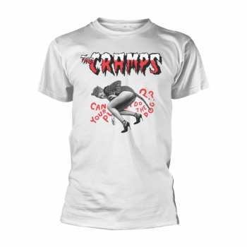 Merch The Cramps: Póló Do The Dog (white)