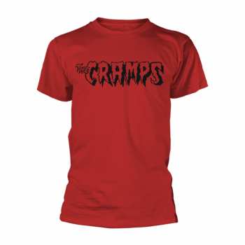 Merch The Cramps: Póló Logo Cramps, The (red)