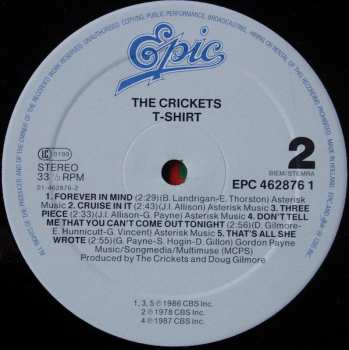 LP The Crickets: T-Shirt