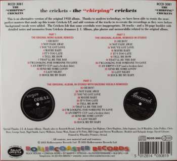 CD The Crickets: The "Chirping" Crickets