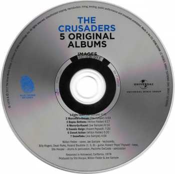 5CD/Dobozkészlet The Crusaders: 5 Original Albums 