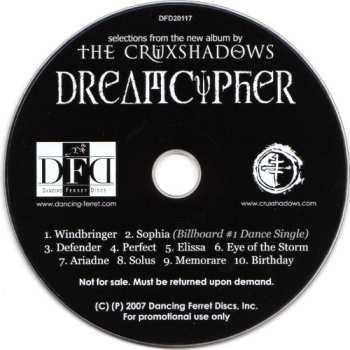 CD The Crüxshadows: Dreamcypher