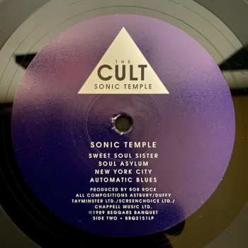 2LP The Cult: Sonic Temple