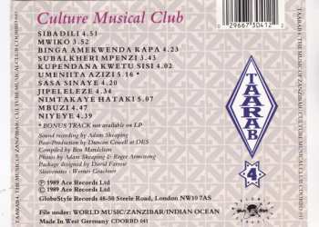 CD The Culture Musical Club Of Zanzibar: Taarab 4: The Music Of Zanzibar