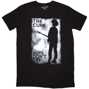 Merch The Cure: The Cure Ladies T-shirt Dress: Boys Don't Cry Black & White (black) (small) S