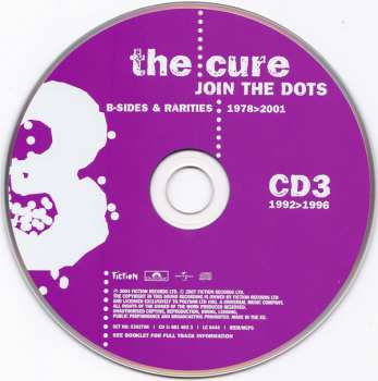 4CD The Cure: Join The Dots (B-Sides & Rarities 1978>2001 The Fiction Years)