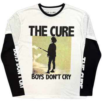 Merch The Cure: Layered Long Sleeve Póló Boys Don't Cry Box