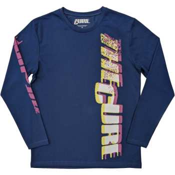 Merch The Cure: Long Sleeve Póló Glitched Logo The Cure