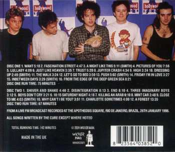 2CD The Cure: Rock In Rio: The Complete 1996 Broadcast