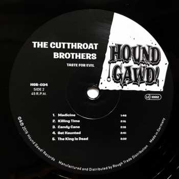 LP The Cutthroat Brothers: Taste For Evil