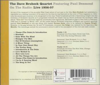 CD The Dave Brubeck Quartet: On The Radio: Live 1956-57