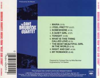 CD The Dave Brubeck Quartet: Plays Music From West Side Story And...