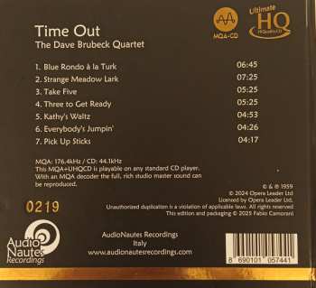 CD The Dave Brubeck Quartet: Time Out LTD | NUM