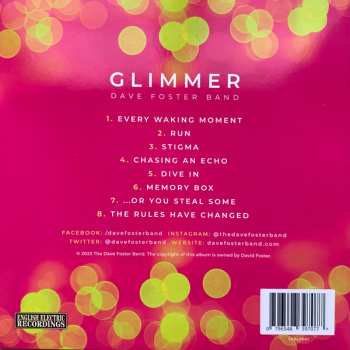 LP The Dave Foster Band: Glimmer CLR