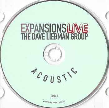 2CD Expansions:The Dave Liebman Group: Expansions Live