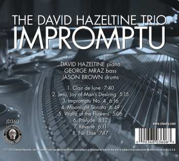 CD David Hazeltine Trio: Impromptu