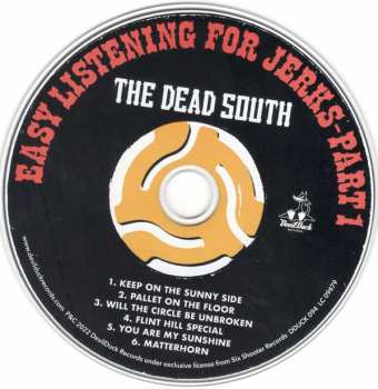 CD The Dead South: Easy Listening For Jerks - Part 1