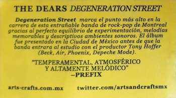 CD The Dears: Degeneration Street