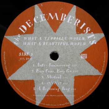 2LP The Decemberists: What A Terrible World, What A Beautiful World