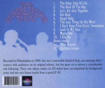 CD The Deirdre Wilson Tabac: The Deirdre Wilson Tabac