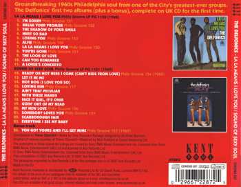 CD The Delfonics: La La Means I Love You / Sound Of Sexy Soul