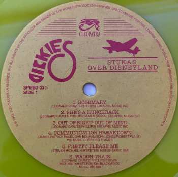 LP The Dickies: Stukas Over Disneyland LTD | CLR