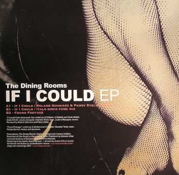 LP The Dining Rooms: If I Could EP