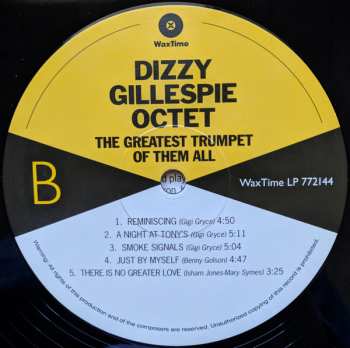LP Benny Golson: The Greatest Trumpet Of Them All