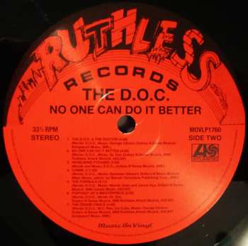 LP The D.O.C.: No One Can Do It Better
