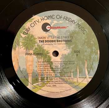 LP The Doobie Brothers: Takin' It To The Streets LTD