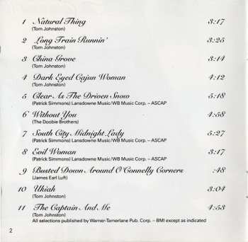 CD The Doobie Brothers: The Captain And Me