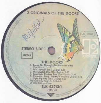2LP The Doors: 2 Originals Of The Doors