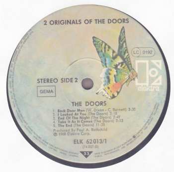 2LP The Doors: 2 Originals Of The Doors