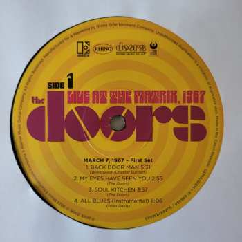 5LP/SP/Dobozkészlet The Doors: Live At The Matrix 1967: The Original Masters LTD | NUM