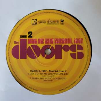 5LP/SP/Dobozkészlet The Doors: Live At The Matrix 1967: The Original Masters LTD | NUM