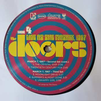 5LP/SP/Dobozkészlet The Doors: Live At The Matrix 1967: The Original Masters LTD | NUM