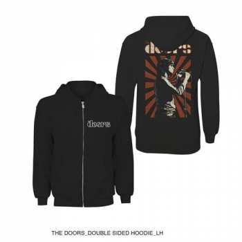 Merch The Doors: Mikina Se Zipem Lizard King  S